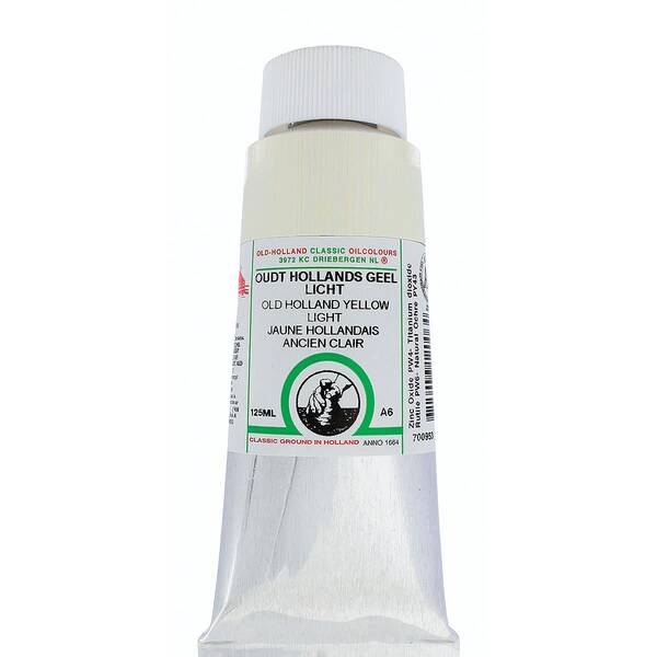 Old Holland El Yapımı Yağlı Boya 125 Ml Seri A6 Old Holland Yellow Light - 4