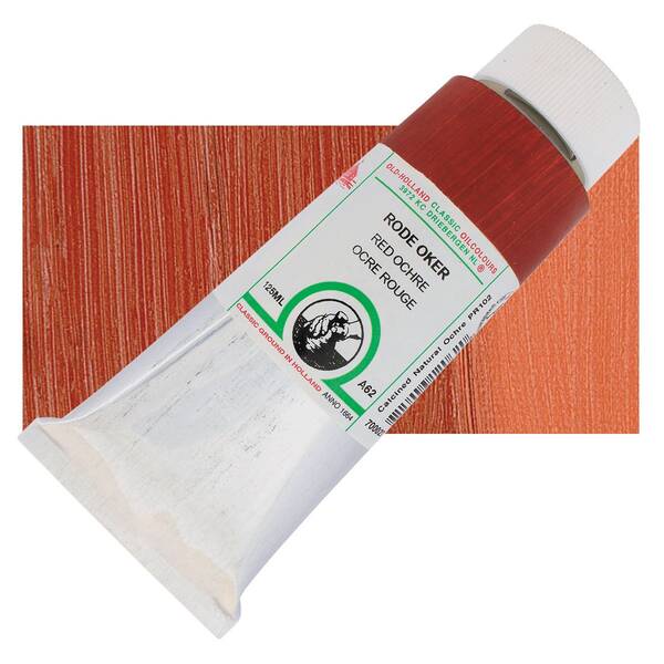 Old Holland El Yapımı Yağlı Boya 125 Ml Seri A62 Red Ochre - 1
