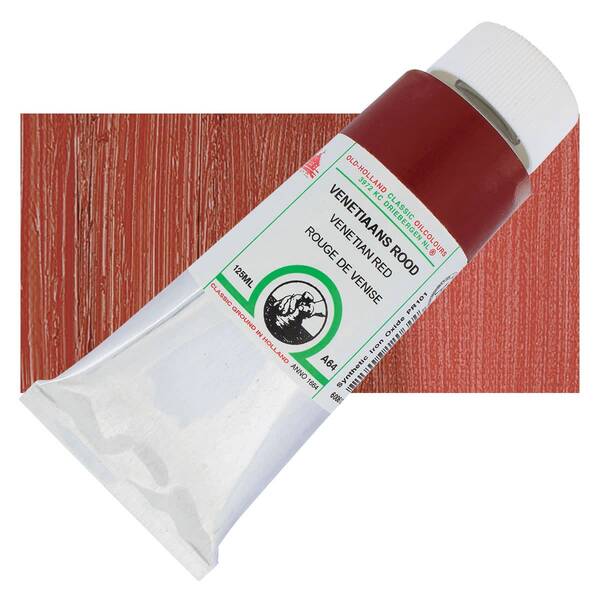 Old Holland El Yapımı Yağlı Boya 125 Ml Seri A64 Venetian Red - 1