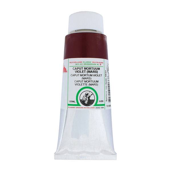 Old Holland El Yapımı Yağlı Boya 125 Ml Seri A66 Caput Mortum Violet Mars - 3