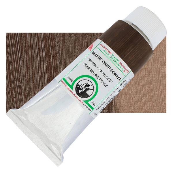 Old Holland El Yapımı Yağlı Boya 125 Ml Seri A67 Brown Ochre Deep - 1