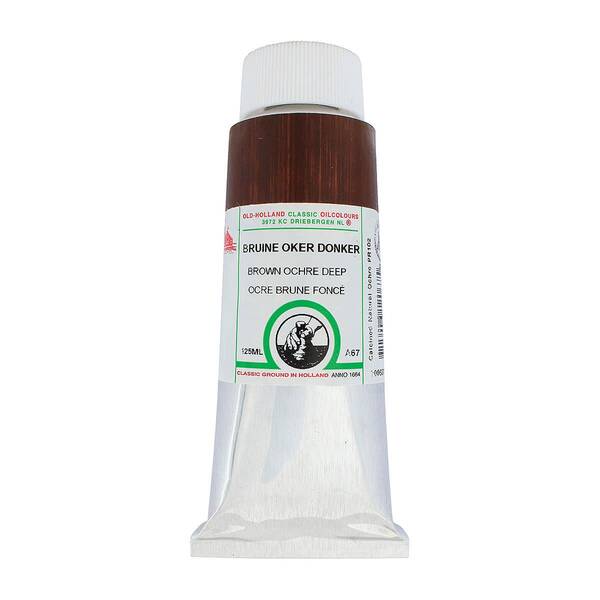 Old Holland El Yapımı Yağlı Boya 125 Ml Seri A67 Brown Ochre Deep - 3