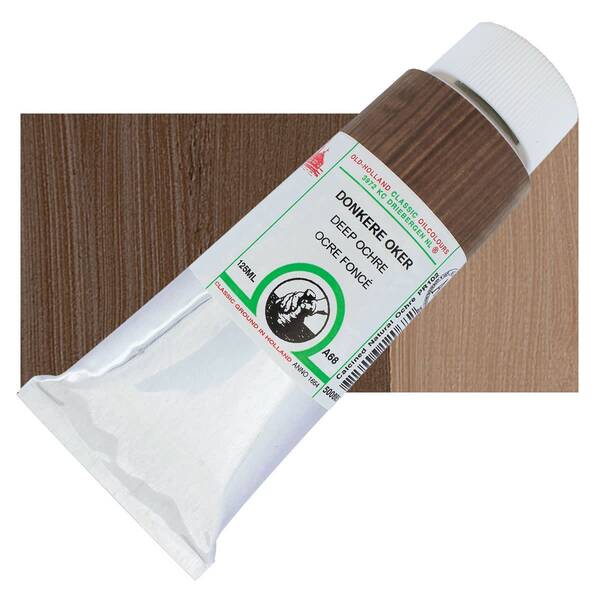 Old Holland El Yapımı Yağlı Boya 125 Ml Seri A68 Deep Ochre - 1