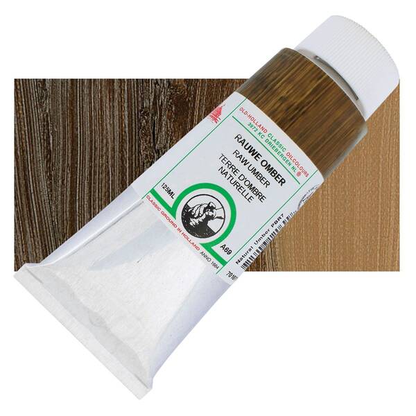 Old Holland El Yapımı Yağlı Boya 125 Ml Seri A69 Raw Umber - 1