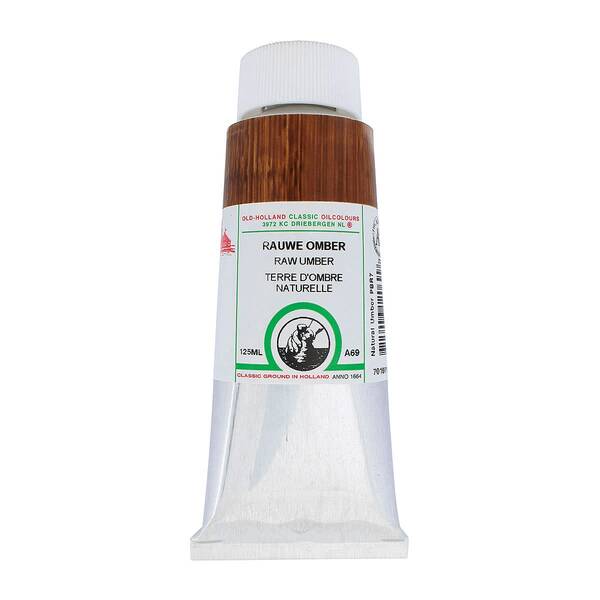 Old Holland El Yapımı Yağlı Boya 125 Ml Seri A69 Raw Umber - 3