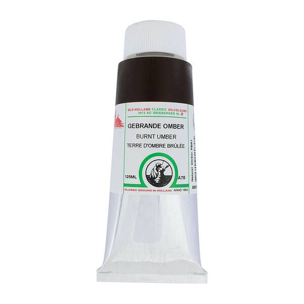 Old Holland El Yapımı Yağlı Boya 125 Ml Seri A70 Burnt Umber - 3