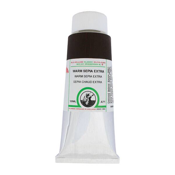 Old Holland El Yapımı Yağlı Boya 125 Ml Seri A71 Warm Sepia Extra - 3