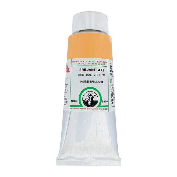 Old Holland El Yapımı Yağlı Boya 125 Ml Seri B106 Brilliant Yellow - 3