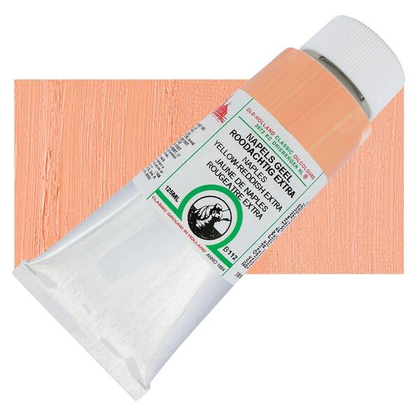 Old Holland El Yapımı Yağlı Boya 125 Ml Seri B112 Naples Yellow Reddish Extra - 1