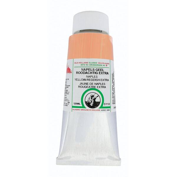 Old Holland El Yapımı Yağlı Boya 125 Ml Seri B112 Naples Yellow Reddish Extra - 4