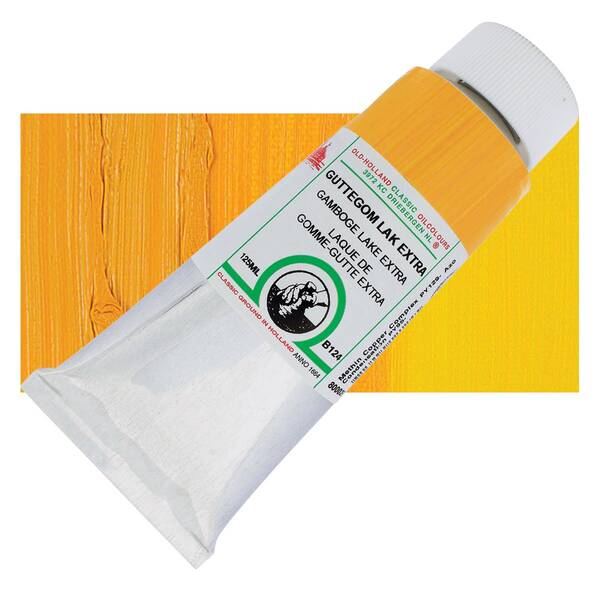 Old Holland El Yapımı Yağlı Boya 125 Ml Seri B124 Gamboge Lake Extra - 1