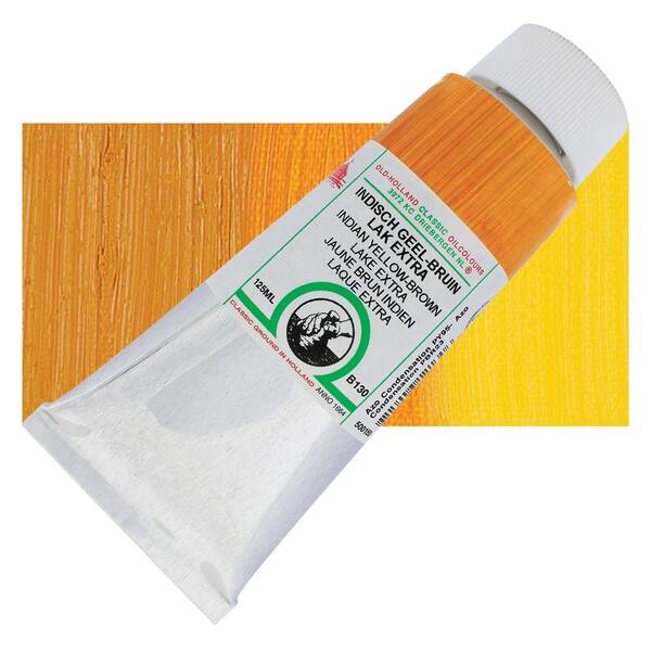 Old Holland El Yapımı Yağlı Boya 125 Ml Seri B130 Indian Yellow Brown Lake Extra - 1