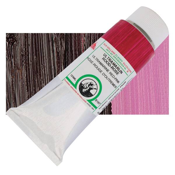 Old Holland El Yapımı Yağlı Boya 125 Ml Seri B187 Ultramarine Red Pink - 1