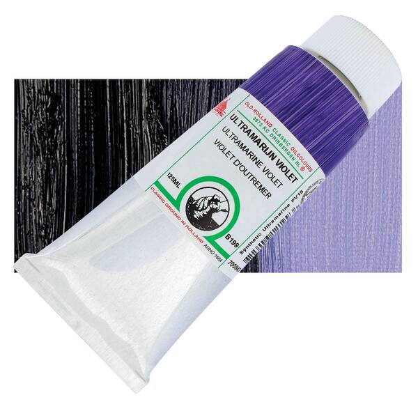 Old Holland El Yapımı Yağlı Boya 125 Ml Seri B199 Ultramarine Violet - 1