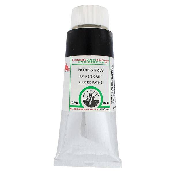 Old Holland El Yapımı Yağlı Boya 125 Ml Seri B214 Payne's Grey - 4