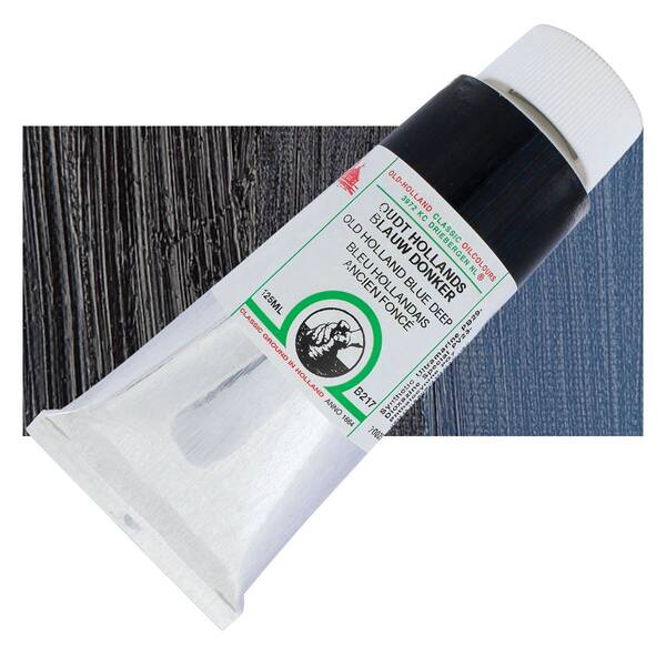 Old Holland El Yapımı Yağlı Boya 125 Ml Seri B217 Old Holland Blue Deep - 1