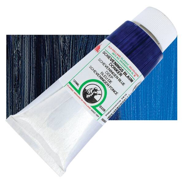 Old Holland El Yapımı Yağlı Boya 125 Ml Seri B226 Scheveningen Blue Deep - 1