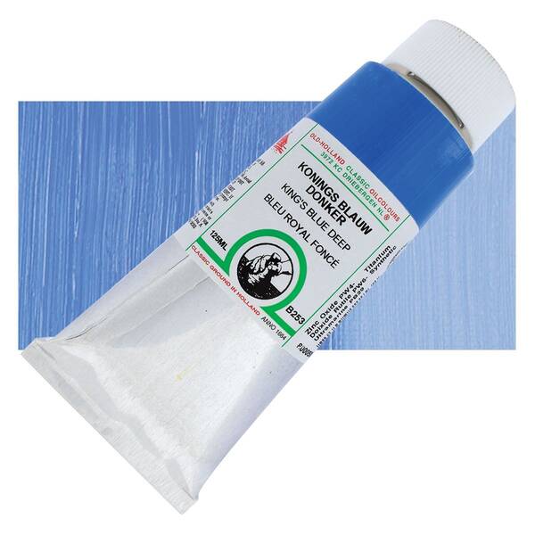Old Holland El Yapımı Yağlı Boya 125 Ml Seri B253 King's Blue Deep - 1