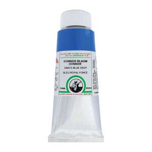 Old Holland El Yapımı Yağlı Boya 125 Ml Seri B253 King's Blue Deep - 4