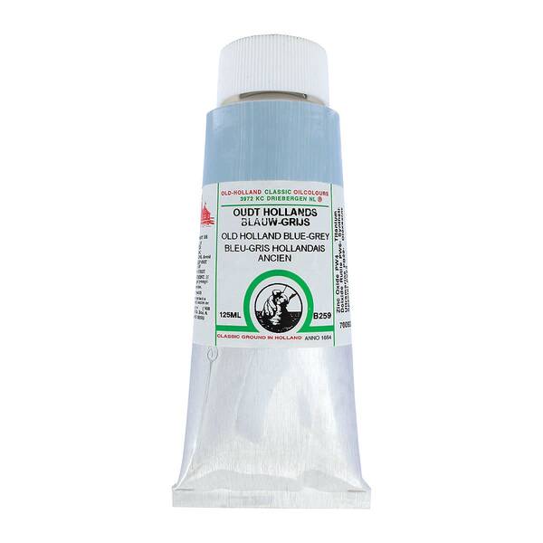 Old Holland El Yapımı Yağlı Boya 125 Ml Seri B259 Old Holland Blue Grey - 3