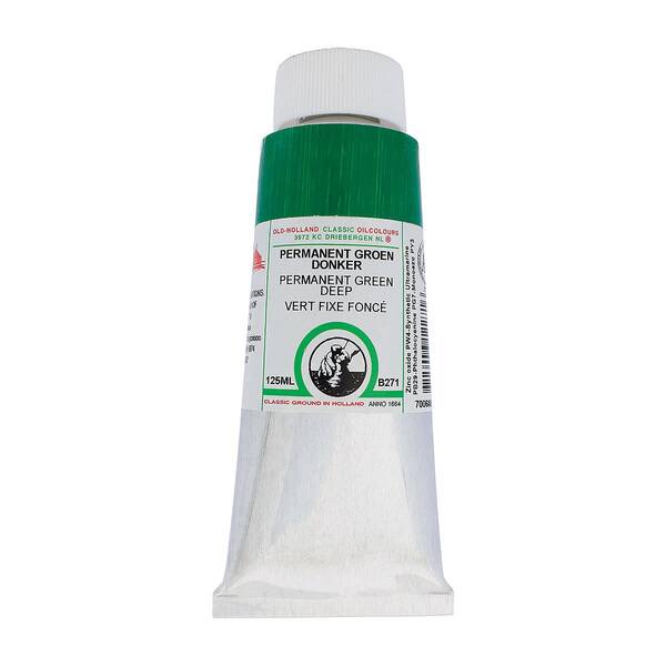 Old Holland El Yapımı Yağlı Boya 125 Ml Seri B271 Permanent Green Deep - 3