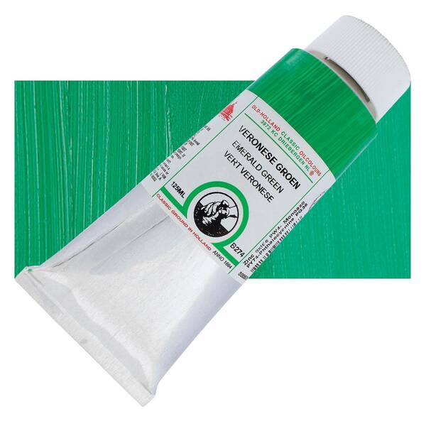 Old Holland El Yapımı Yağlı Boya 125 Ml Seri B274 Emerald Green - 1