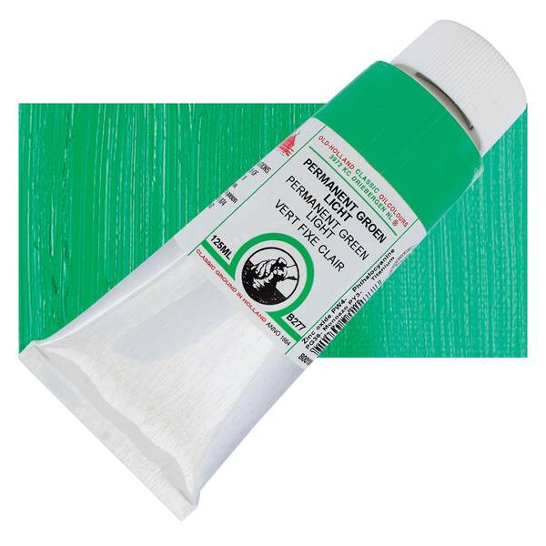 Old Holland El Yapımı Yağlı Boya 125 Ml Seri B277 Permanent Green Light - 1