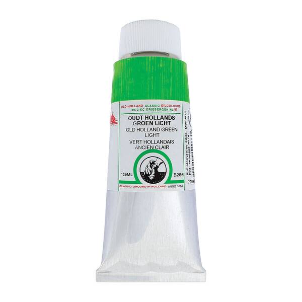 Old Holland El Yapımı Yağlı Boya 125 Ml Seri B286 Old Holland Green Light - 4