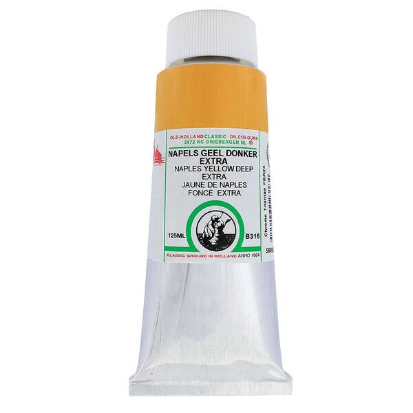Old Holland El Yapımı Yağlı Boya 125 Ml Seri B316 Naples Yellow Deep Extra - 3