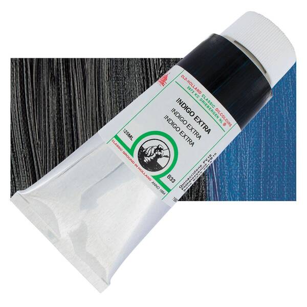 Old Holland El Yapımı Yağlı Boya 125 Ml Seri B33 Indigo Extra - 1