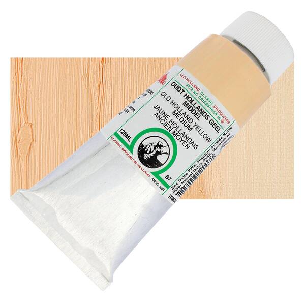 Old Holland El Yapımı Yağlı Boya 125 Ml Seri B7 Old Holland Yellow Medium - 1