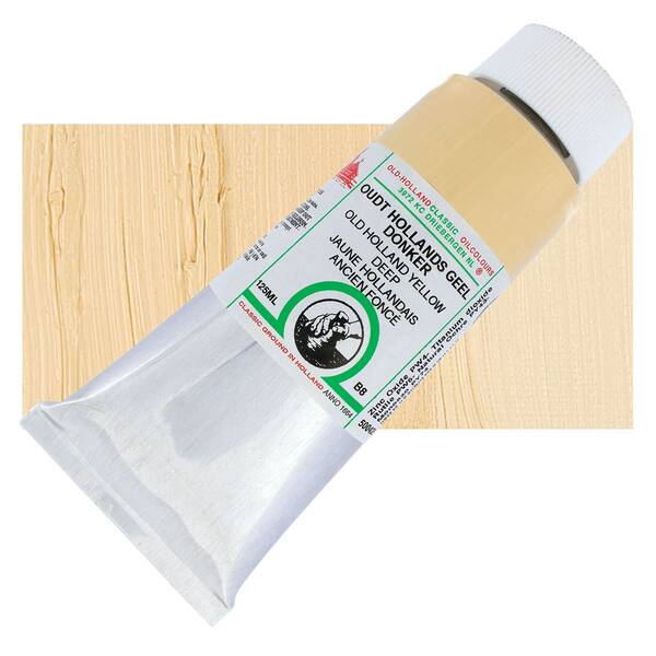 Old Holland El Yapımı Yağlı Boya 125 Ml Seri B8 Old Holland Yellow Deep - 1