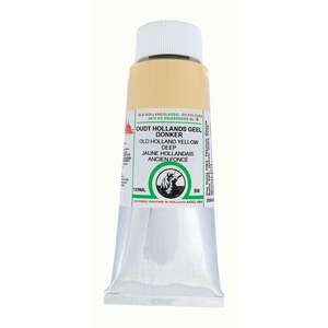 Old Holland El Yapımı Yağlı Boya 125 Ml Seri B8 Old Holland Yellow Deep - 3