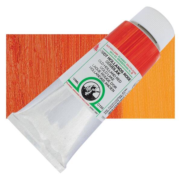 Old Holland El Yapımı Yağlı Boya 125 Ml Seri C133 Old Hollland Red Gold Lake - 1
