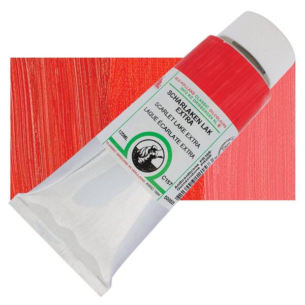 Old Holland El Yapımı Yağlı Boya 125 Ml Seri C157 Scarlet Lake Extra - 1
