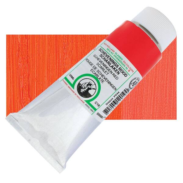 Old Holland El Yapımı Yağlı Boya 125 Ml Seri C19 Scheveningen Red Scarlet - 1