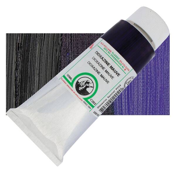 Old Holland El Yapımı Yağlı Boya 125 Ml Seri C202 Dioxazine Mauve - 1
