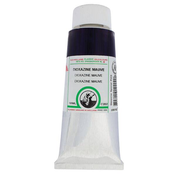 Old Holland El Yapımı Yağlı Boya 125 Ml Seri C202 Dioxazine Mauve - 3