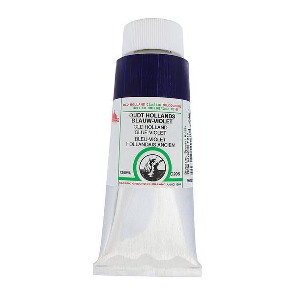 Old Holland El Yapımı Yağlı Boya 125 Ml Seri C205 Old Holland Blue Violet - 3