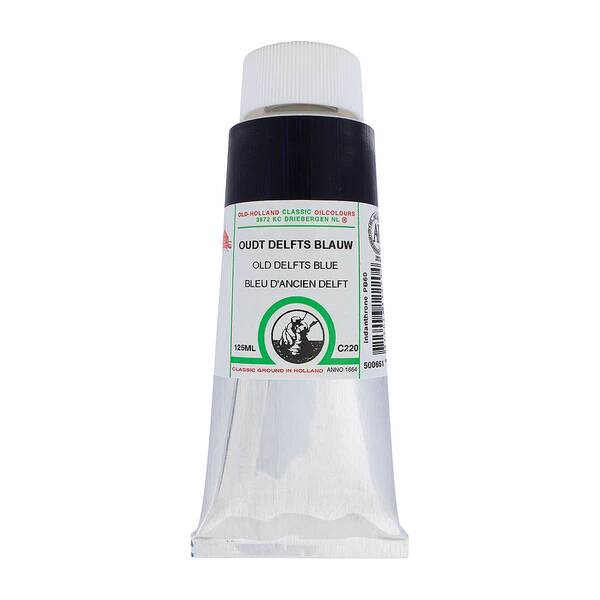 Old Holland El Yapımı Yağlı Boya 125 Ml Seri C220 Old Holland Delft Blue - 4