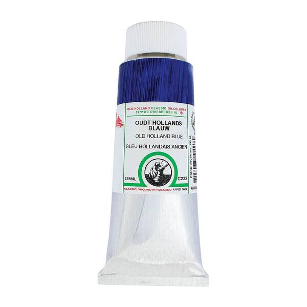 Old Holland El Yapımı Yağlı Boya 125 Ml Seri C223 Old Holland Blue - 3