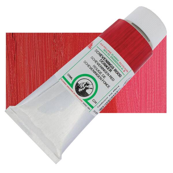 Old Holland El Yapımı Yağlı Boya 125 Ml Seri C24 Scheveningen Red Deep - 1