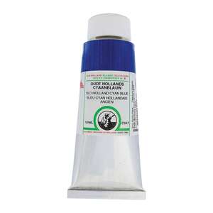 Old Holland El Yapımı Yağlı Boya 125 Ml Seri C247 Old Holland Cyan Blue - 3