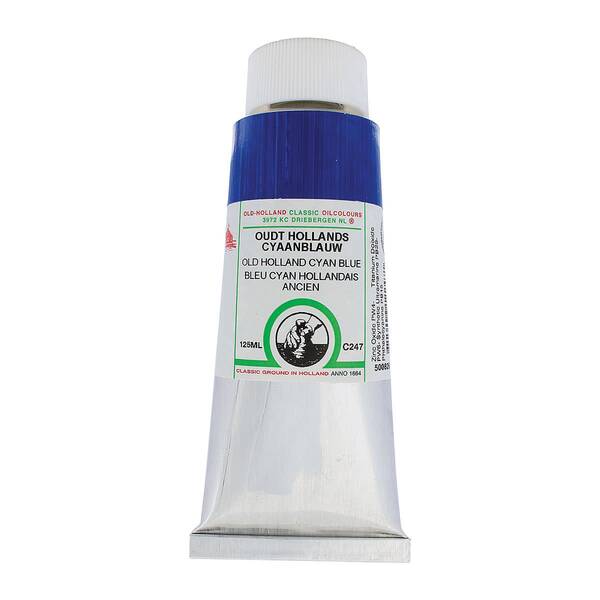 Old Holland El Yapımı Yağlı Boya 125 Ml Seri C247 Old Holland Cyan Blue - 3