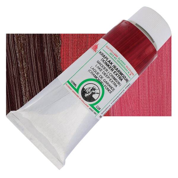 Old Holland El Yapımı Yağlı Boya 125 Ml Seri C28 Madder (Crimson) Lake Deep Extra - 1
