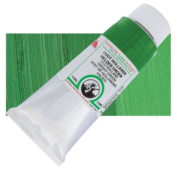 Old Holland El Yapımı Yağlı Boya 125 Ml Seri C280 Old Holland Bright Green - 1