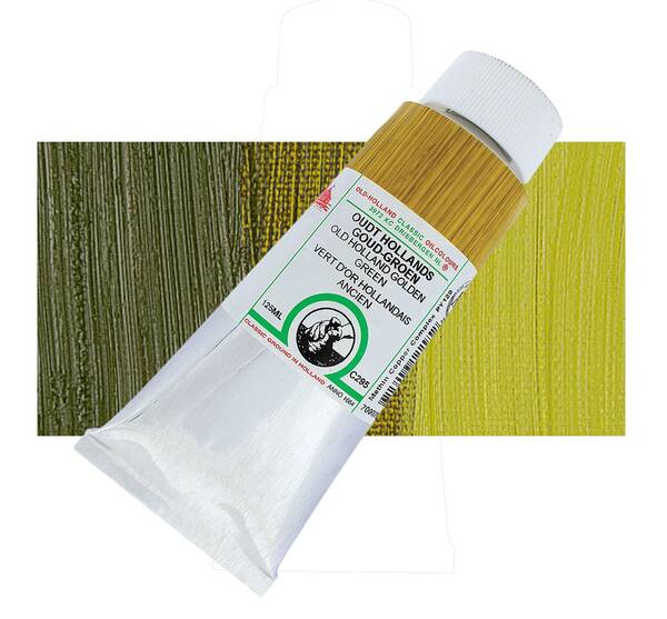 Old Holland El Yapımı Yağlı Boya 125 Ml Seri C295 Old Holland Golden Green - 1