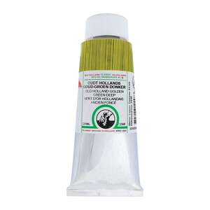 Old Holland El Yapımı Yağlı Boya 125 Ml Seri C298 Old Holland Golden Green Deep - 3