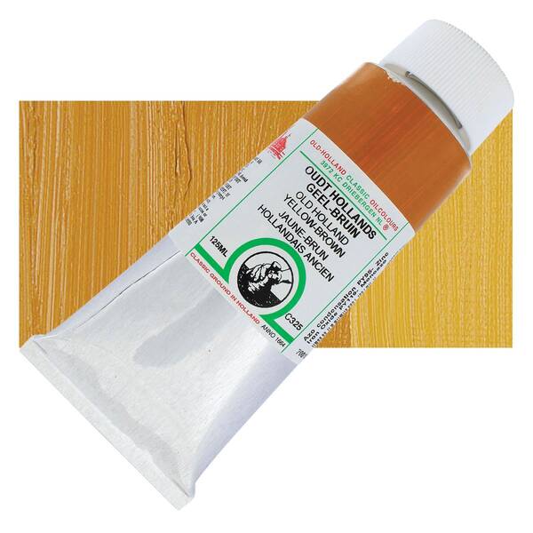 Old Holland El Yapımı Yağlı Boya 125 Ml Seri C325 Old Holland Yellow Brown - 1