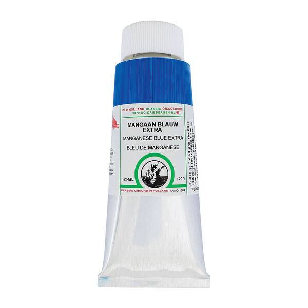 Old Holland El Yapımı Yağlı Boya 125 Ml Seri C41 Manganese Blue Extra - 3